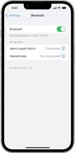 Change watch name online on iphone